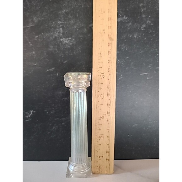 Greek Column Plastic Iridescent Cake Pillar Vintage - Picture 6 of 10